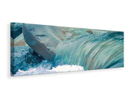 Panoramic Canvas Print So close to the water