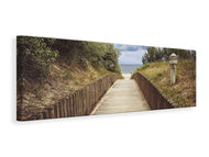 Panoramic Canvas Print The dunes way