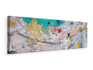 Panoramic Canvas Print The paint is off
