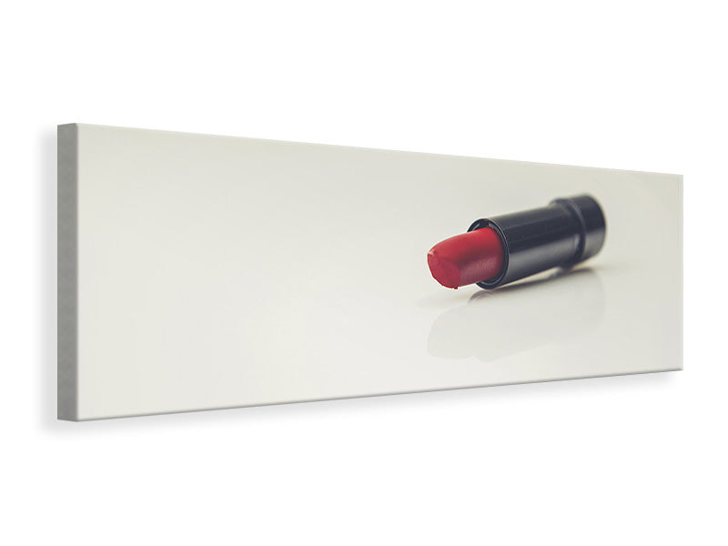 Panoramic Canvas Print The lipstick