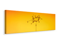 Panoramic Canvas Print The jumping drop