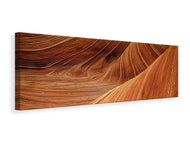 Panoramic Canvas Print The movement
