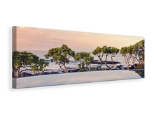 Load image into Gallery viewer, Panoramic Canvas Print The landscape by the sea
