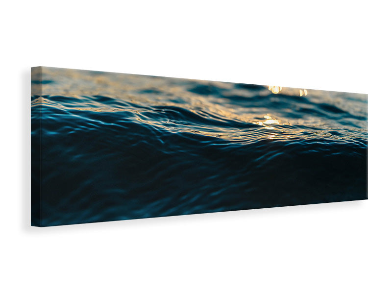 Panoramic Canvas Print The water surface
