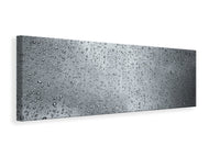 Panoramic Canvas Print Dark raindrops on the wall