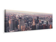 Load image into Gallery viewer, Panoramic Canvas Print A view of New York
