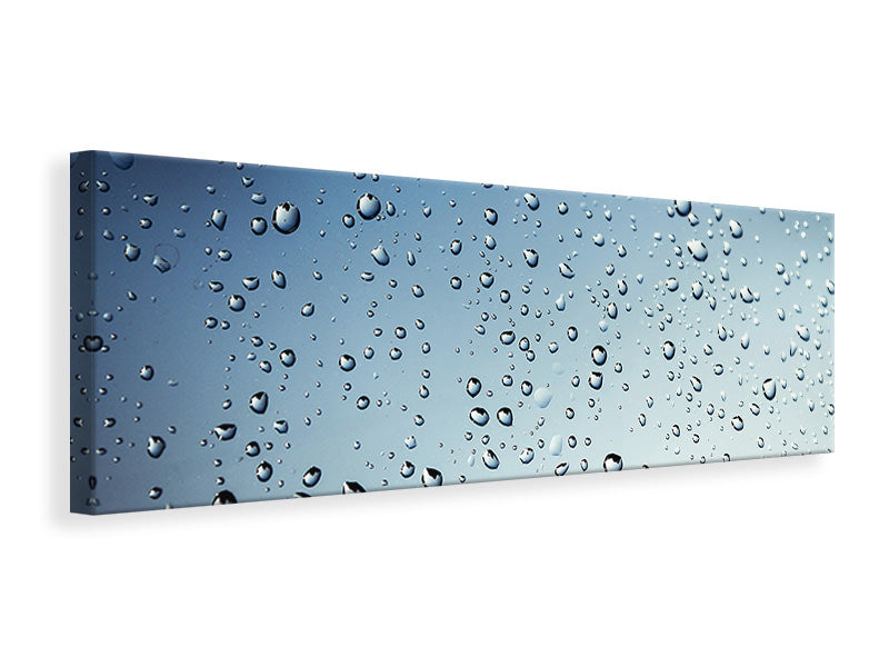 Panoramic Canvas Print A wall of rain