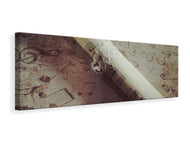 Panoramic Canvas Print A tune