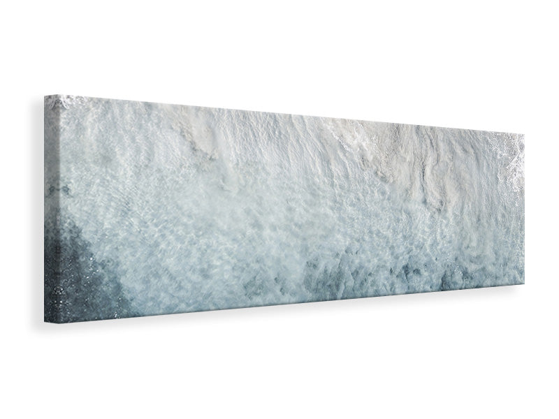 Panoramic Canvas Print Ice art