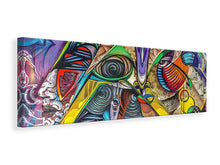 Load image into Gallery viewer, Panoramic Canvas Print Fantasy graffiti
