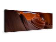 Panoramic Canvas Print Fantastic antelope canyon