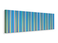 Panoramic Canvas Print Colored stripes
