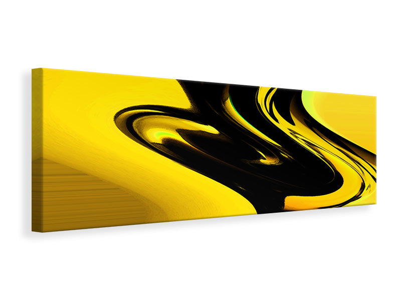 Panoramic Canvas Print Flowing movement