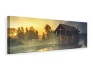 Panoramic Canvas Print Secretive hut