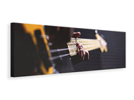 Panoramic Canvas Print guitar player