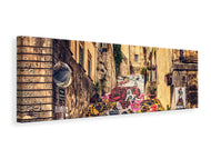 Panoramic Canvas Print Graffiti in Sicily