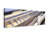 Panoramic Canvas Print piano action