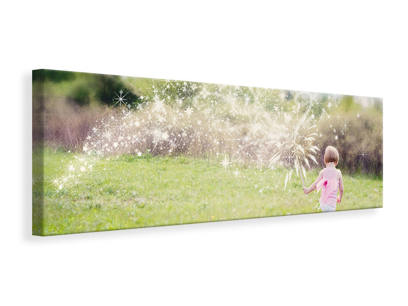 Panoramic Canvas Print Little fairy