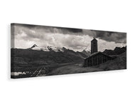 Panoramic Canvas Print Black and white photography