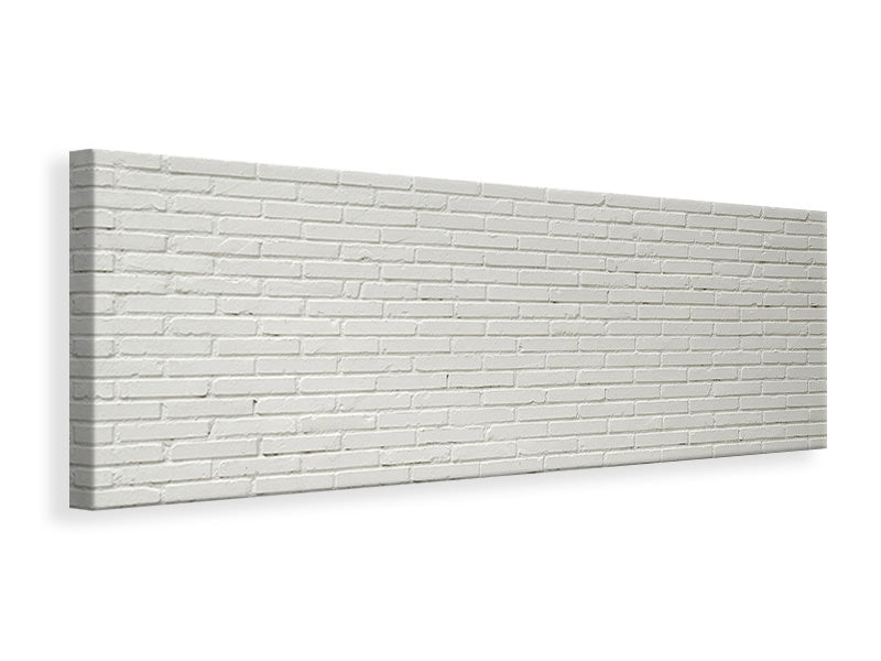 Panoramic Canvas Print Clinker bricks