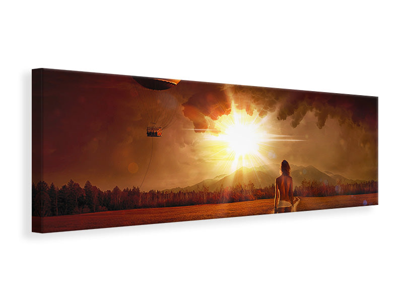 Panoramic Canvas Print fervor