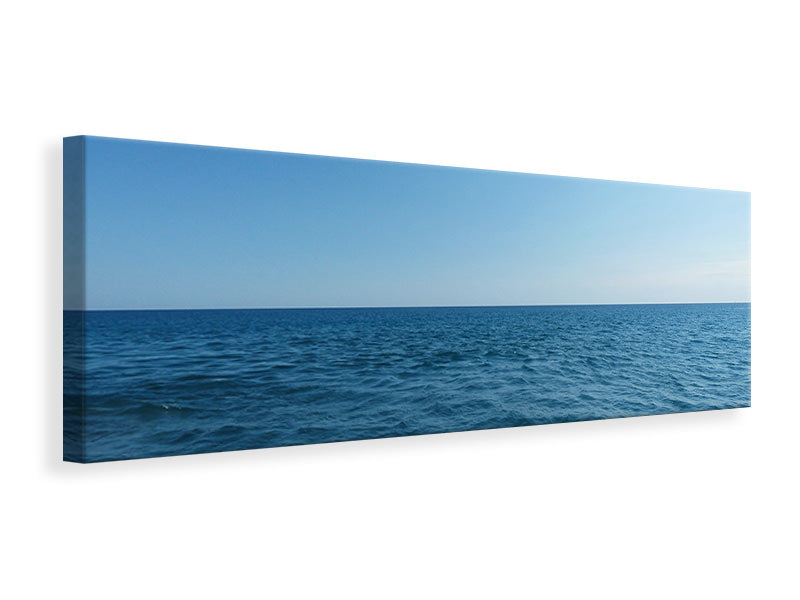 Panoramic Canvas Print Love the sea