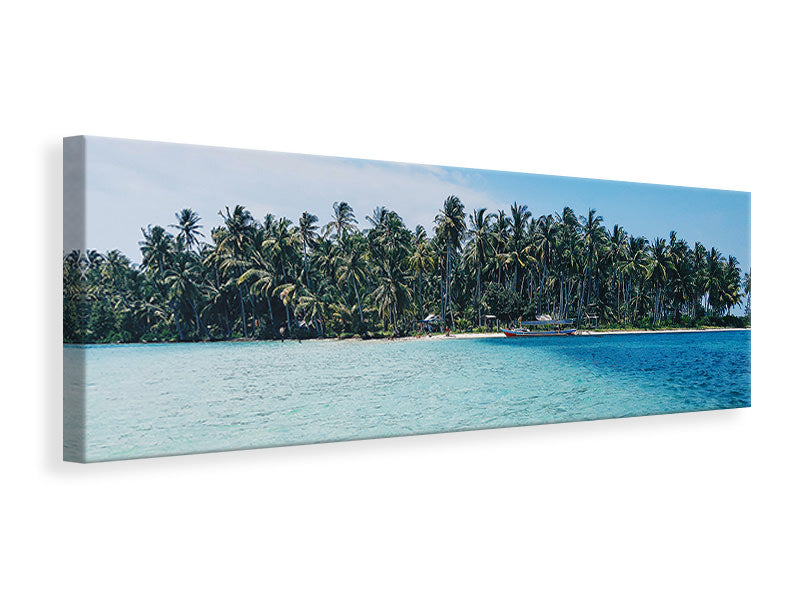 Panoramic Canvas Print My oasis