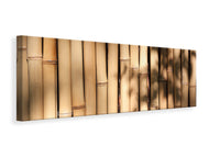 Panoramic Canvas Print Natural bamboo