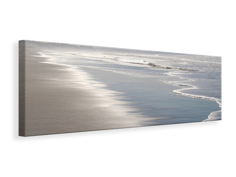 Panoramic Canvas Print Nature experience beach