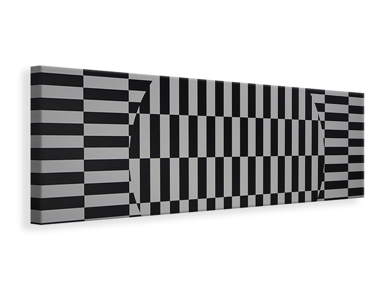 Panoramic Canvas Print Psychedelic Art 1