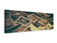 Panoramic Canvas Print Retro photos