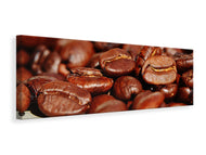 Panoramic Canvas Print Giant coffee beans