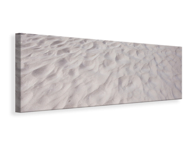 Panoramic Canvas Print sandy beach