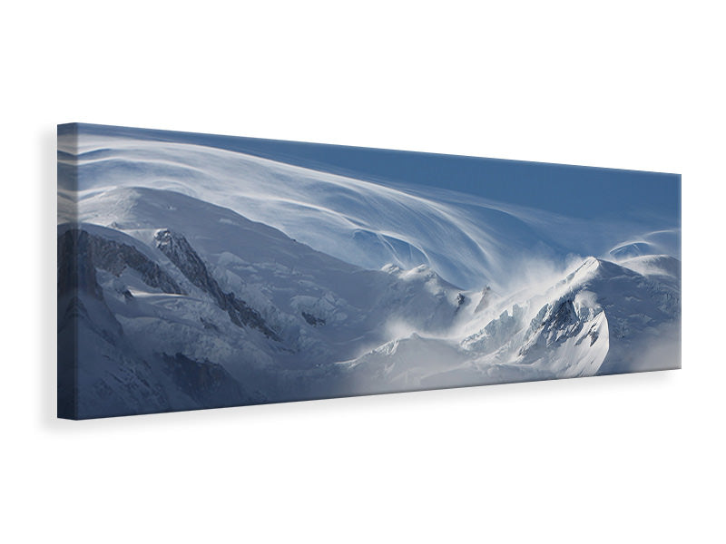 Panoramic Canvas Print Snow landscape