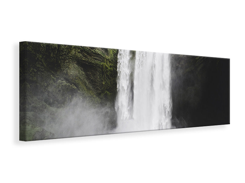 Panoramic Canvas Print Spectacular waterfall