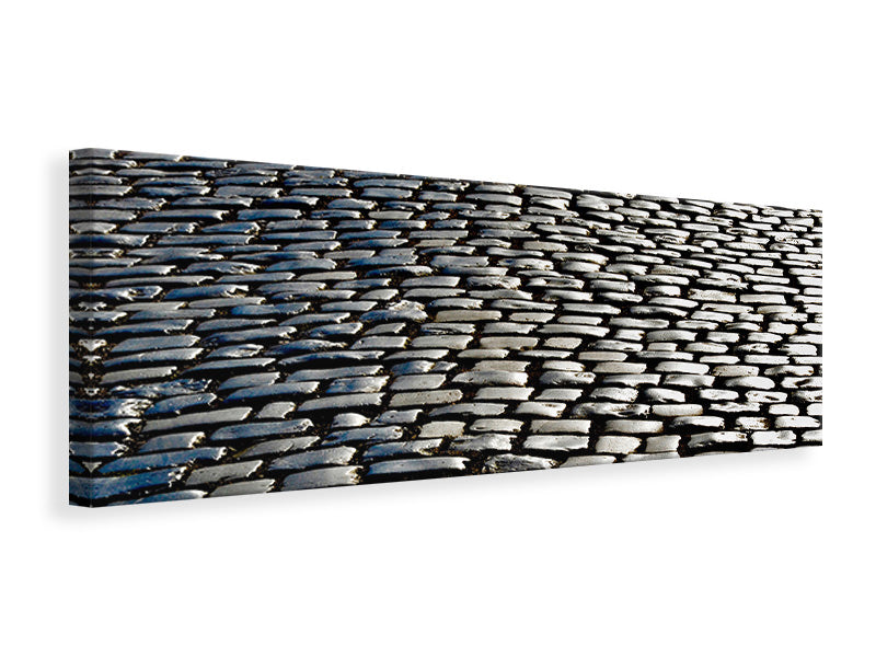 Panoramic Canvas Print Stone pattern