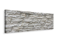 Panoramic Canvas Print Stone wall design