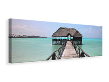 Load image into Gallery viewer, Panoramic Canvas Print Beach paradise
