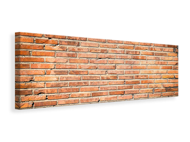 Panoramic Canvas Print Wall of stones