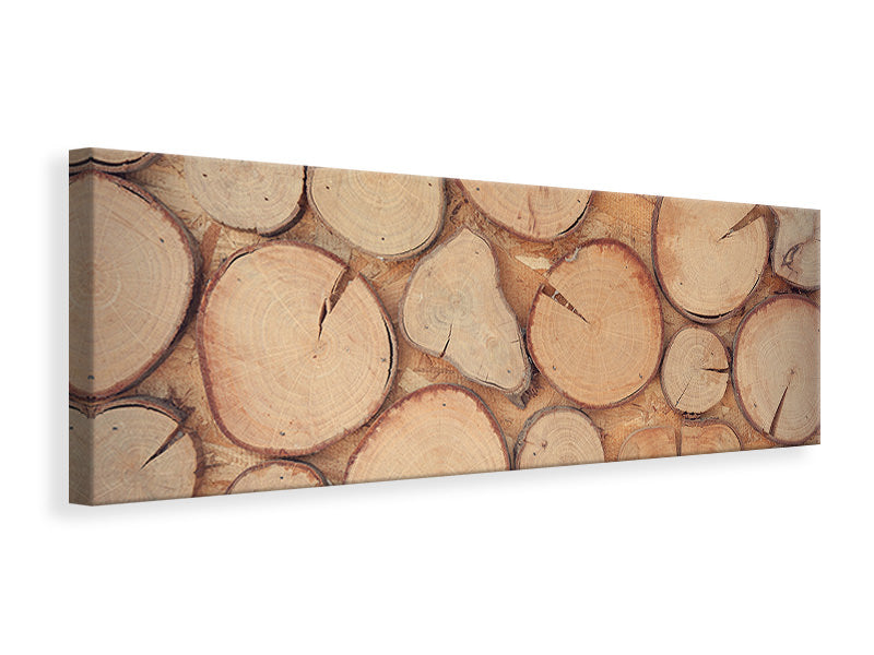 Panoramic Canvas Print Wall trees