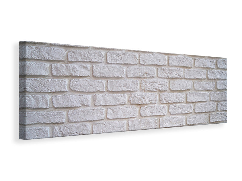 Panoramic Canvas Print wall stones