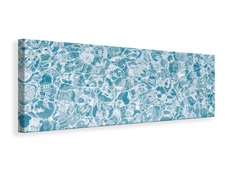 Panoramic Canvas Print Water refreshment