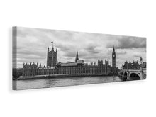 Load image into Gallery viewer, Panoramic Canvas Print Clouds over London
