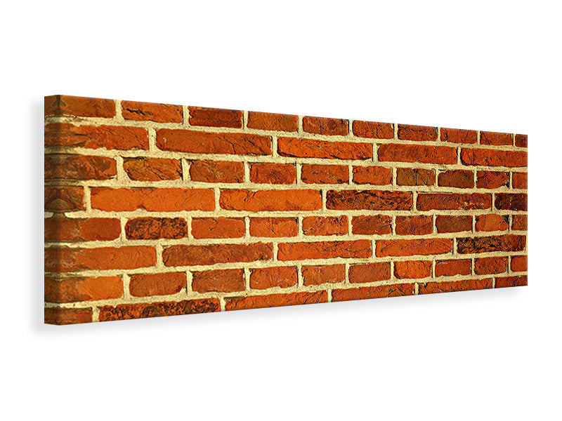 Panoramic Canvas Print bricks